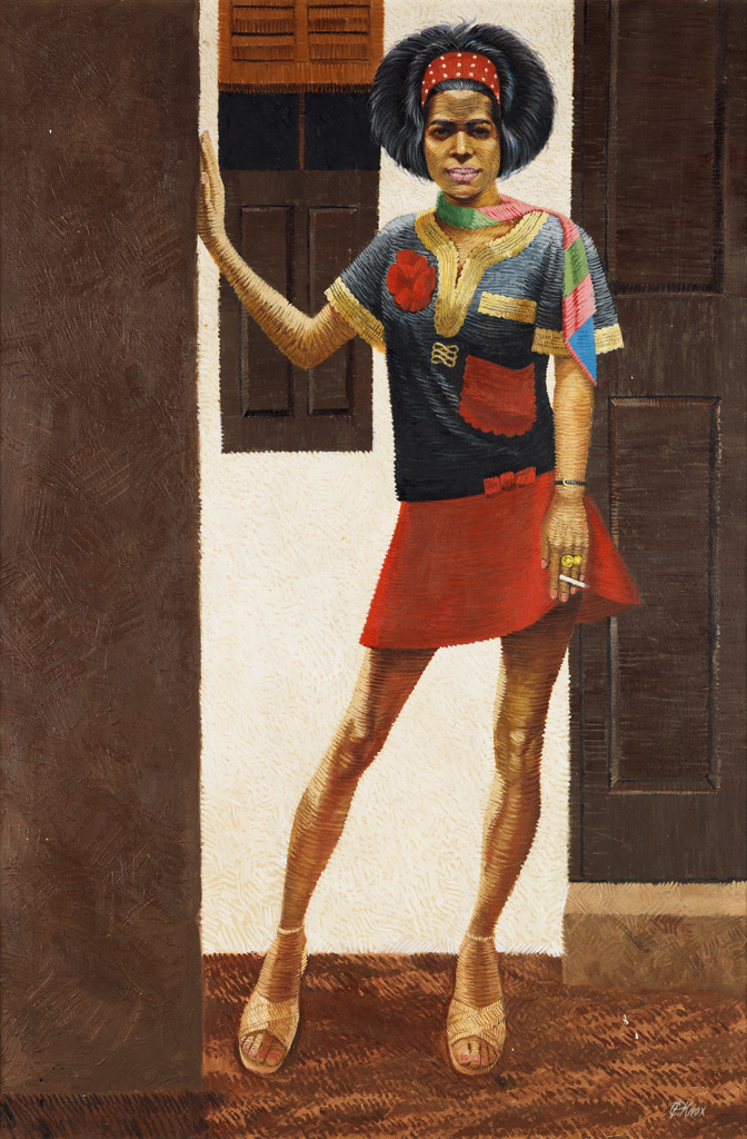 COLUMBUS KNOX (1923 - 1999) Street Girl.